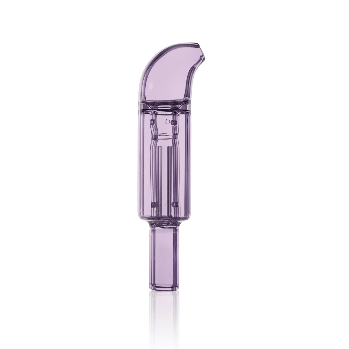 POTV Glass Curved Mini Bubbler - Image 2