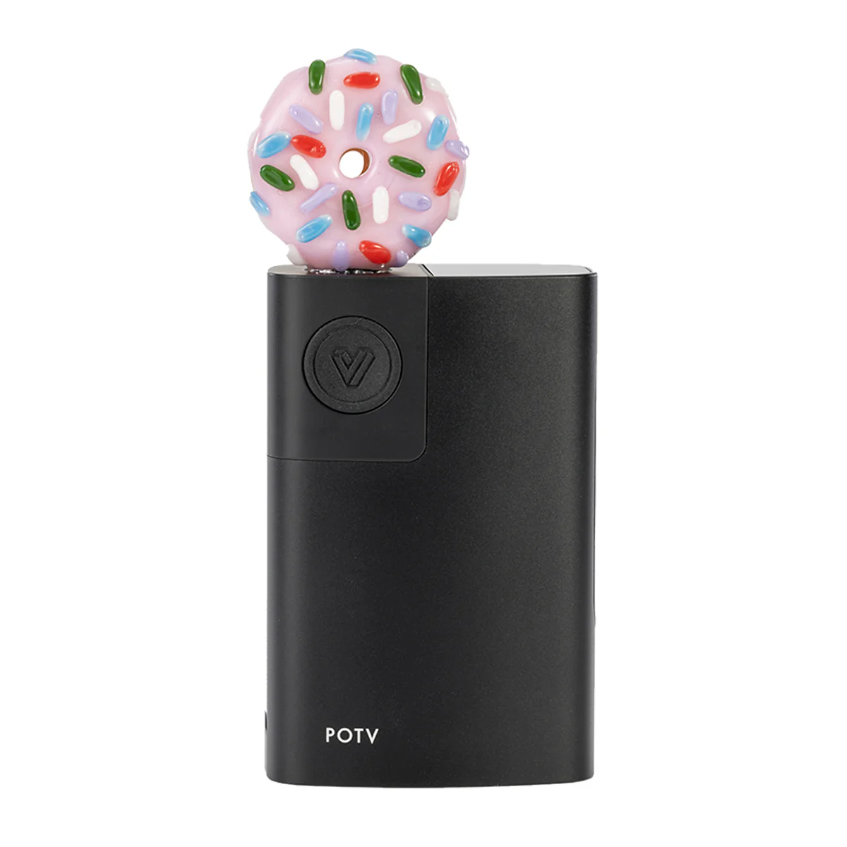 POTV x Empire Glass Pink Frosted Donut - Image 6
